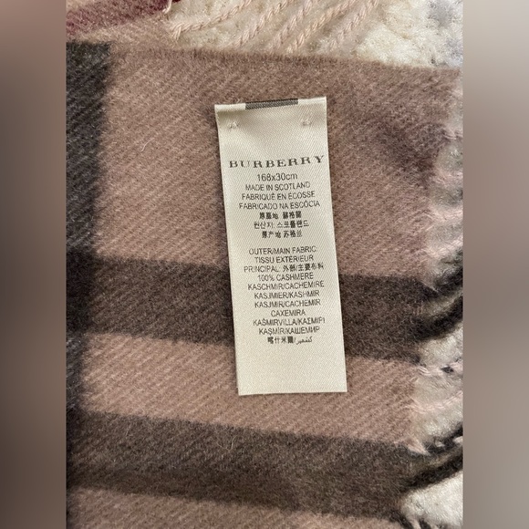 Authentic Burberry Scarf - Picture 3 of 4